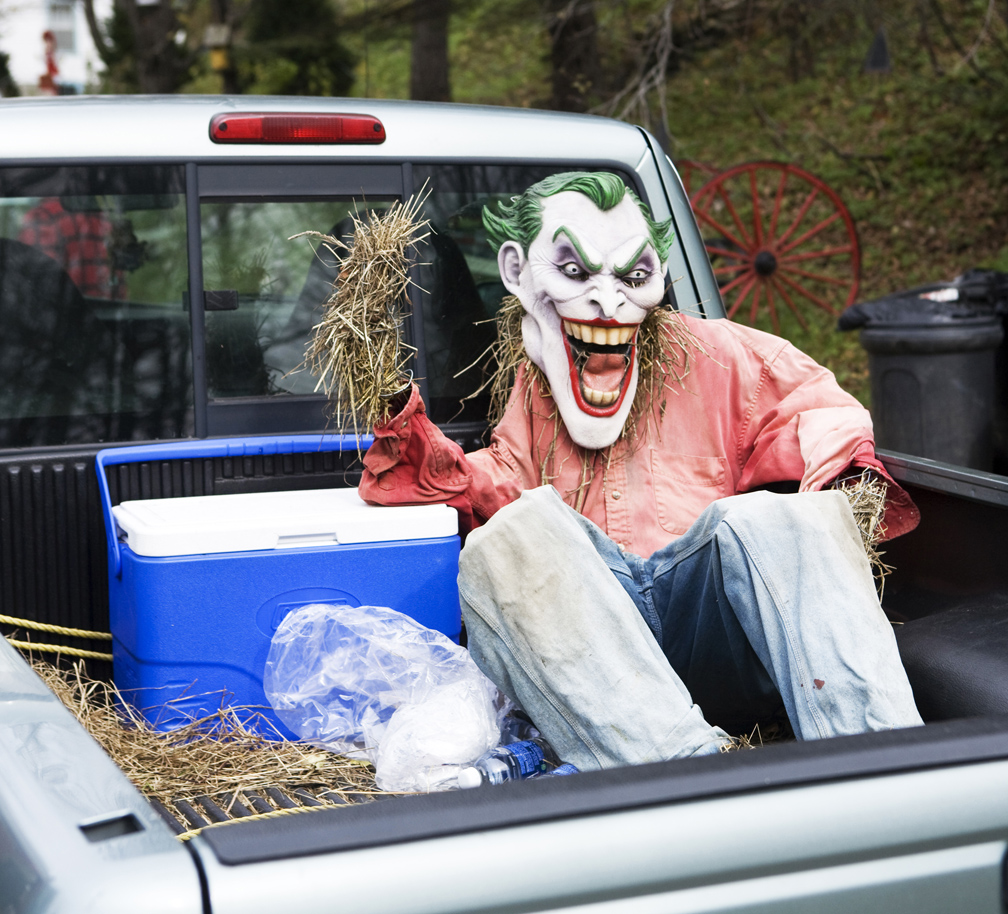 Halloween in a pickup truck r Richard Marshall Opera and Photography